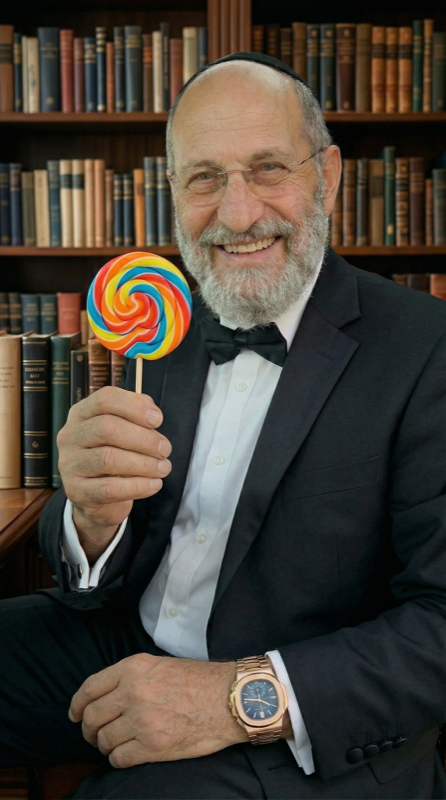 Rabbi wealth character hook